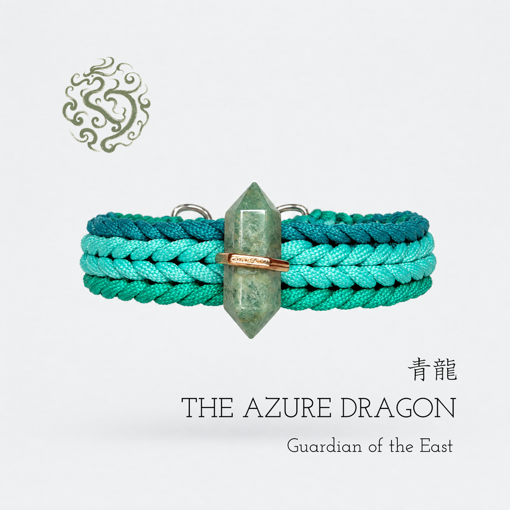 KANSHO Guardian of the East Handmade Amazonite Collar