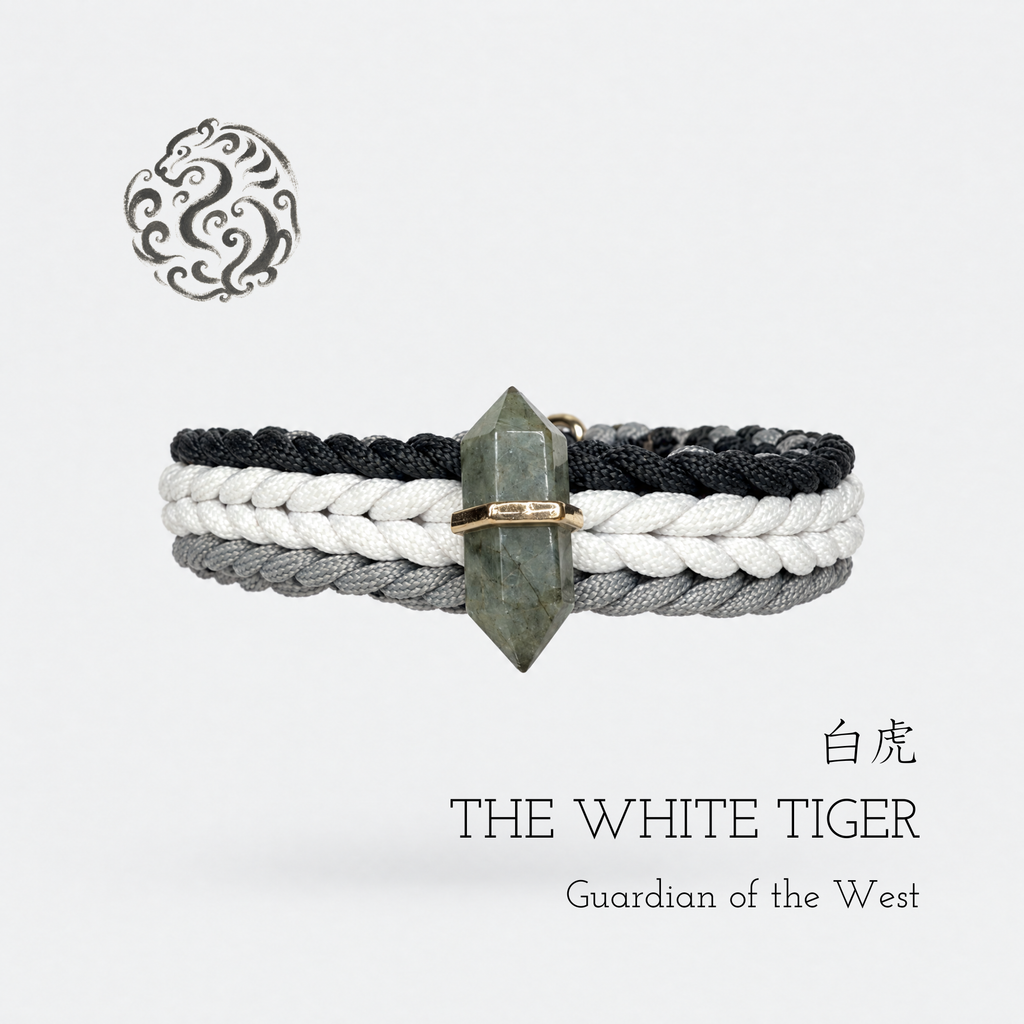 KANSHO Guardian of the West Handmade Labradorite Collar