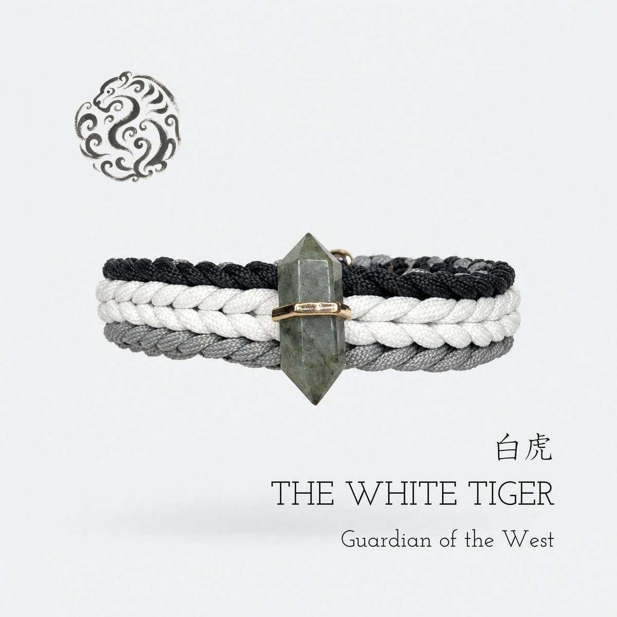 KANSHO Guardian of the West Handmade Labradorite Collar