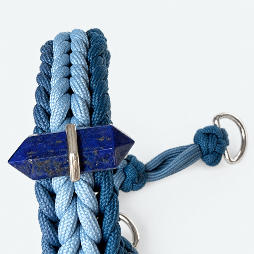 KANSHO Guardian of the North Handmade Lapis Lazuli Collar