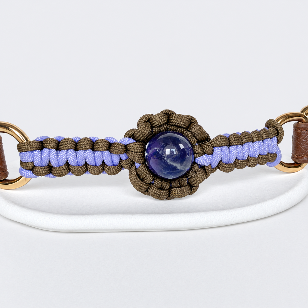 KANSHO Fire Element Handmade Amethyst Collar