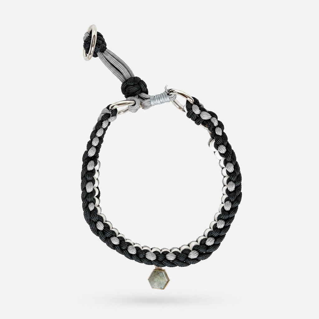 KANSHO Guardian of the West Handmade Labradorite Collar