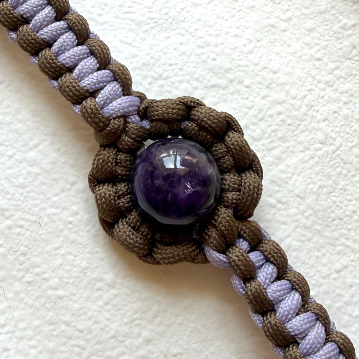 KANSHO Fire Element Handmade Amethyst Collar