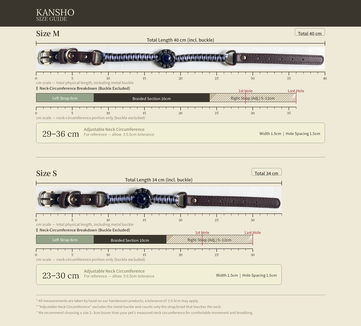KANSHO Fire Element Handmade Amethyst Collar
